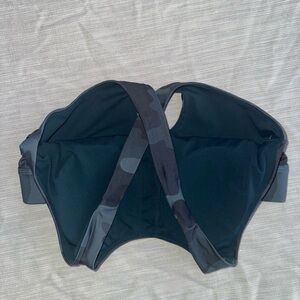 Fabletics Black and Gray Belt Bag